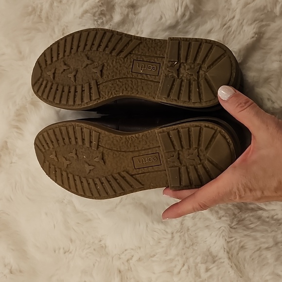 Earth Javas Brown Leather Slip On Penny Oxford Loafers Womens 8 Academia Preppy - Picture 8 of 10